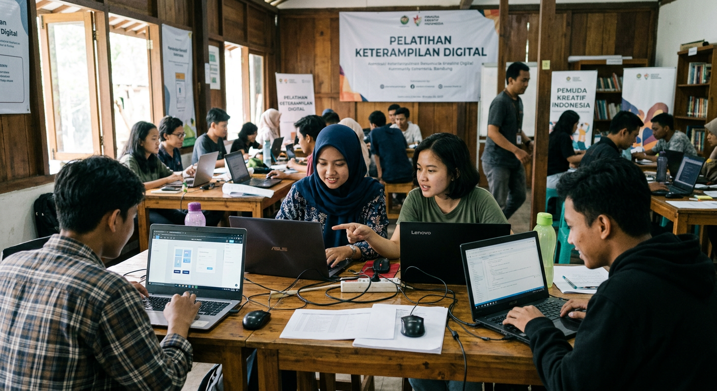 LIVESGP TEGAL Gelar Workshop Literasi Digital untuk Pemuda