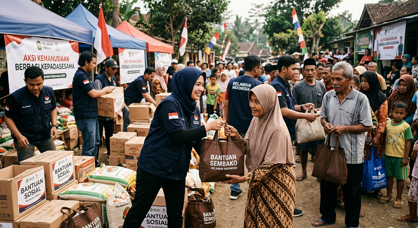 LIVESGP TEGAL Peduli - Program sosial untuk membantu masyarakat yang membutuhkan.